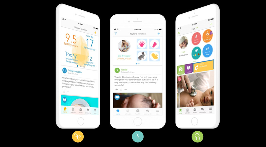 ovulation tracker apps, reproductive health, monitor menstrual cycle, ovia fertility data, cycle tracker ovia fertility, tracking fertile window